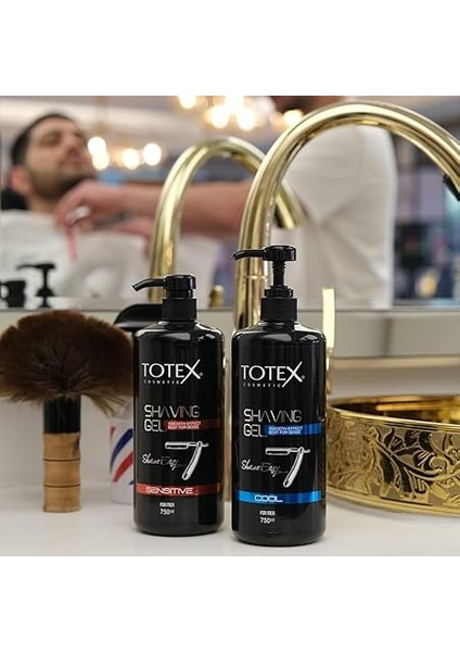 Tıraş Jeli | Nemlendirici ve Serinletici | Sakal ve Bikini Bölgesi Tıraşı Için | Unisex 750 ml (Sensitive) indirimleri