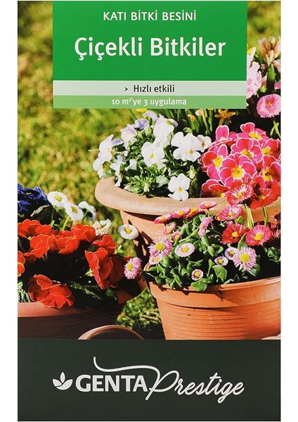 Prestige Çiçekli Bitkiler Için Katı Bitki Besini Gübre 800 G