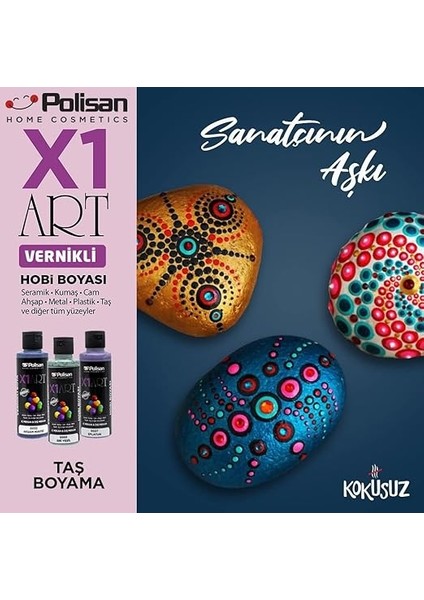 X1 Art Hobi Boyası (Zümrüt Yeşili) indirimleri