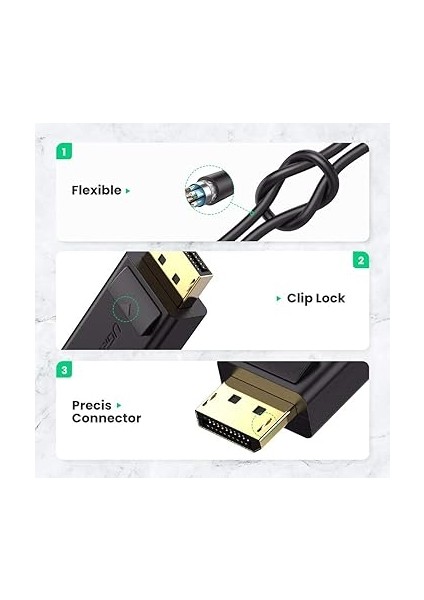 Display Port To HDMI 4K Dönüştürücü Adaptör indirimleri