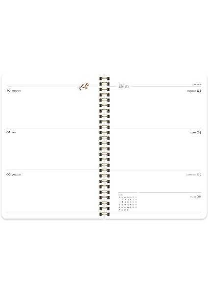 Color 17 * 24 Spiralli Akademik Ajanda - Enerji indirimleri