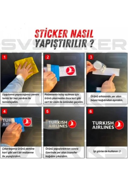 Türk Sticker Arka Cam Marka Logo Sticker Tüm Araçlara Uyumlu Beyaz Renk fiyatları