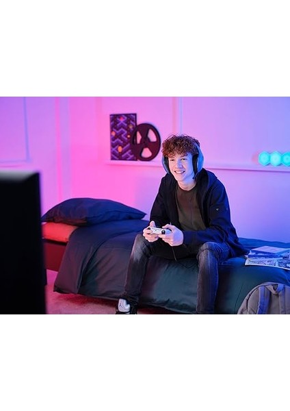 Gaming Gxt 415B Zirox Hafif Oyun Kulaklığı, 50 mm Sürücülü Pc, Xbox, Ps4, Ps5, Anahtar, Mobil, 3,5 mm Ses Jakı, 2 M Kablo, Kulak Üstü Mikrofonlu Kulaklık, Mavi fırsatları