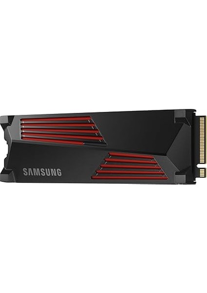 990 Pro Heatsink M.2 Nvme SSD (MZ-V9P1T0CW), 1 Tb, Pcıe 4.0, 7.450 Mb/s Okuma, 6.900 Mb/s Yazma, Soğutuculu SSD ve Rgb Işıklı Konsol, Oyun ve Video Düzenleme Için modelleri