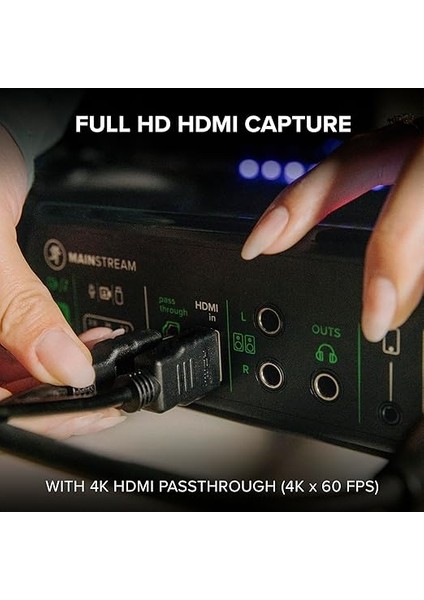 Programlanabilir Kontrol Tuşları, Matrix Yazılımı, HDMI Yakalama ve Thru, Usb-C Hub, Bus Powered ile Mainstream Komple Canlı Akış ve Video Yakalama Arayüzü modelleri