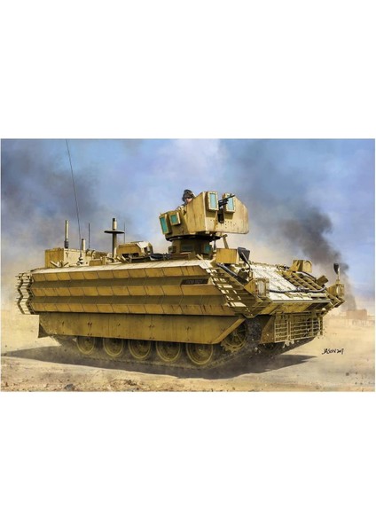 2067 1/35 Ölçek, Ingiliz Apc FV432 Mk.3 Bulldog Tankı, (2 In 1), Plastik Model Kiti