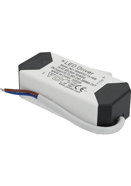 - Pakette 3 LED Sürücü Transformatörü 15W-18W Dc, Çok Gerilim Girişi 85-265V Ac 50/60Hz, Çıkış 72-86 Vdc 240-260 Ma, Downlights ve Diğer LED Cihazlar Için Ideal fırsatları