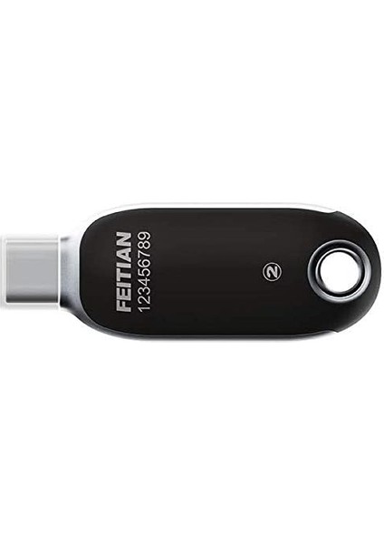 Biopass K26 USB Güvenlik Anahtarı - Iki Faktörlü Kimlik Doğrulayıcı - Fıdo U2F + Fıdo2 ile Usb-C - Biyometrik Parmak Izi modelleri