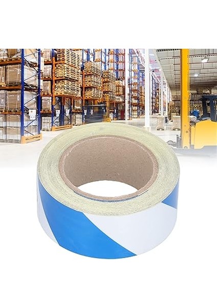 Reflektif Mavi Beyaz Çizgili 5CMX30M, Çizgili Reflektör Bant Kendinden Yapışkanlı Su Geçirmez Dış Mekan Reflektör Yüksek Mukavemetli Yüksek Görünürlük Tehlike Uyarı Güvenliği fiyatları