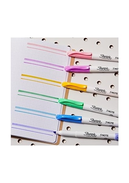 S-Note Kreatif Markör, 20'li Blister, Karışık, 20'li modelleri