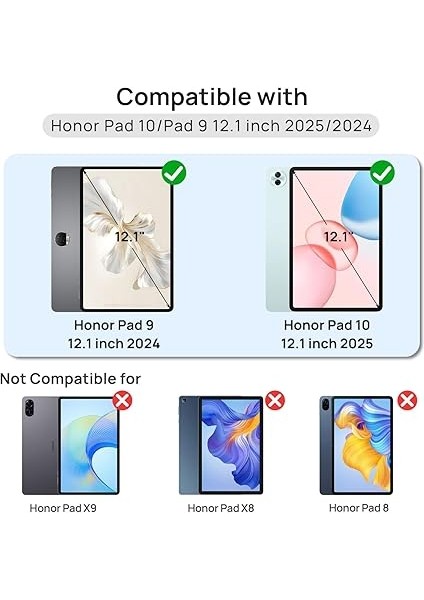 Honor Pad 10/honor Pad 9 Için 2'li Paket Ekran Koruyucu, 12,1 Inç Temperli Cam Film, [ultra Şeffaf] [çizilmez] [9h] [dokunmaya Duyarlı ] [parmak Izi] [kabarcıksız] Honor Pad 10/pad 9 Için fiyatları