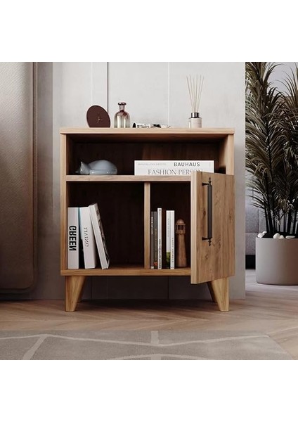 Home Enda Kommen 3 Bölmeli Kapaklı Komodin Atlantik Çam indirimleri