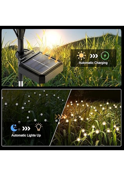 Noel Güneş Işığı Dış Mekan Dekorasyonu, Su Geçirmez Noel Dış Mekan Işıkları Avlu, Veranda, Bahçe ve Ön Sundurma Için Dekorasyon, 20 LED Rüzgarla Salıncak (2 Paket, Sıcak Beyaz) fırsatları