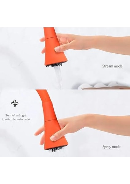 Esnek Silikon Musluk Başlığı – Kıvrılabilir ve Oynar Başlıklı, Musluk Uzatma Aparatı | Mutfak ve Banyo Bataryaları Için Ayarlanabilir Su Yönlendirici 52 cm Kırmızı modelleri