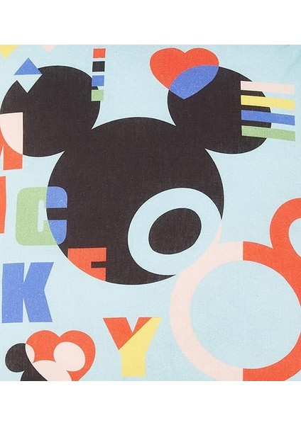 Disney Mickey Funny Lisanslı Karakter BASKILI%100 Pamuk Kırlent, Çok Renkli, 40X40 cm fırsatları