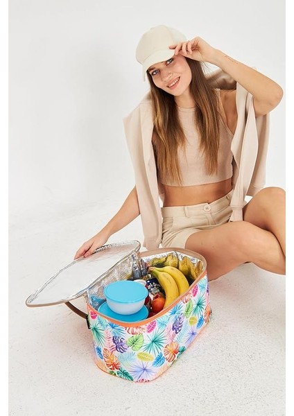 22 Litre Piknik/kamp Çantası Sepeti. Termal Termos Çanta (Sıcak-Soğuk Koruma Sağlar) Luna modelleri