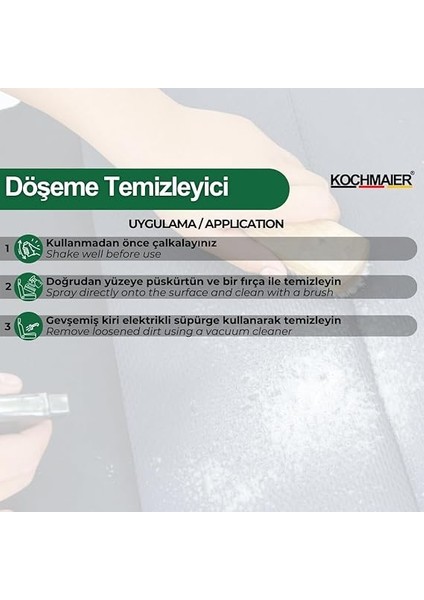 Oto Döşeme Temizleyici - Upholstery Cleaner (500 Ml) indirimleri