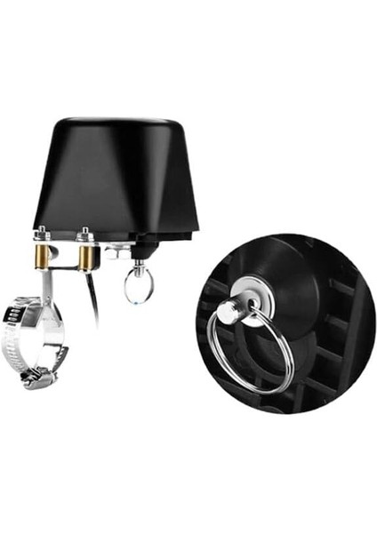 Wifi/zigbee Akıllı Vana Kontrol Cihazı Su Gaz Boru Hattı Otomatik Kapanma Açık Kapalı Alexa Asistan Wıfı Uzaktan Kumanda ile Uyumlu