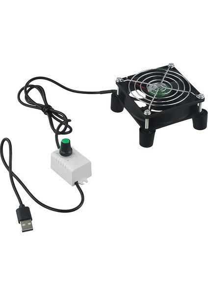 80MM USB Fan 5V - Koruyucu Kılıflı USB Pc Bilgisayar Fanı Soğutma Fanı, Dizüstü Bilgisayar/tv Kutusu/av Kabini/yönlendirici Için USB Yönlendirici Soğutma Fanı (4#)