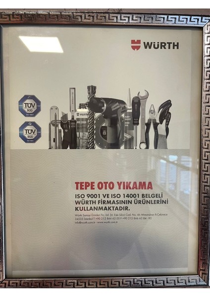 Würth Cam Temizleme Sabunu Konsantre Cam Temizlemeyici 32ML modelleri