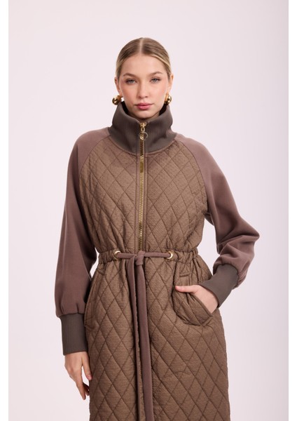 4960 Velure Kapitone Uzun Mont modelleri