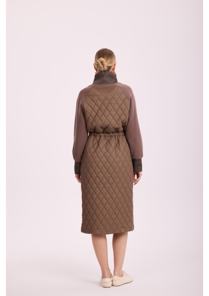 4960 Velure Kapitone Uzun Mont fırsatları