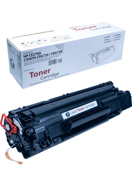 Hp CE278A MFP 1536 P1566 1606 P1560 , Canon LBP6200 (2100) Sayfa Verimli Muadil Toner