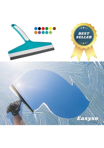 Üstü Çekpas Mavi Renk Cam Silme Aparatı Çekçek Silecek Pratik Kullanışlı Pencere Yıkama Plastik Temizlik Fırçası Renkli Mutfak Banyo Fayans Temizliği (Mavi Renk) fiyatları