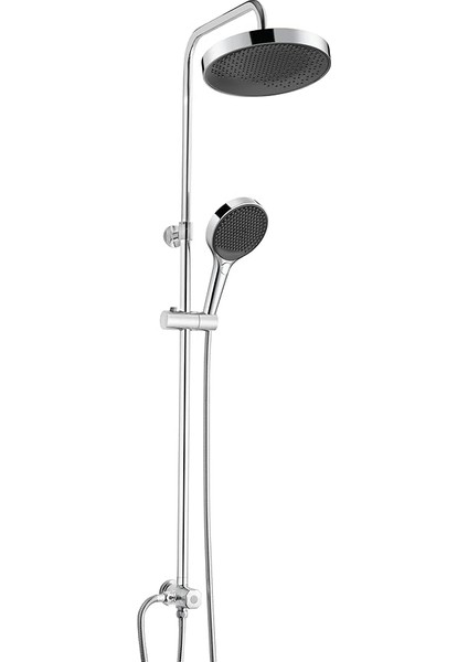 Omega Paslanmaz Çelik Yüksekliği Ayarlanabilir Borulu Yağmur Duş Seti