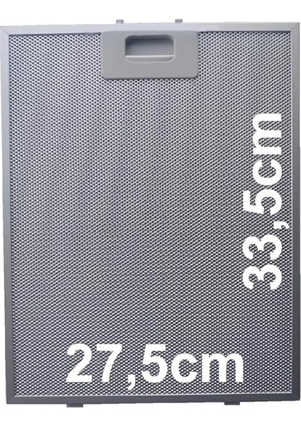 Caspia Aspiratör-Davlumbaz Yağ Filtresi, 27,5X33,5 cm (Vestel Adb 6004) fiyatları