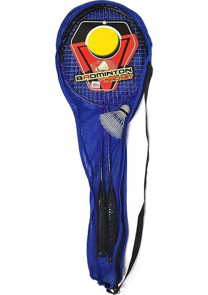 Çantalı Badminton 2 Adet Raketi Ile 3 Adet Topu Çantalı Badminton Seti