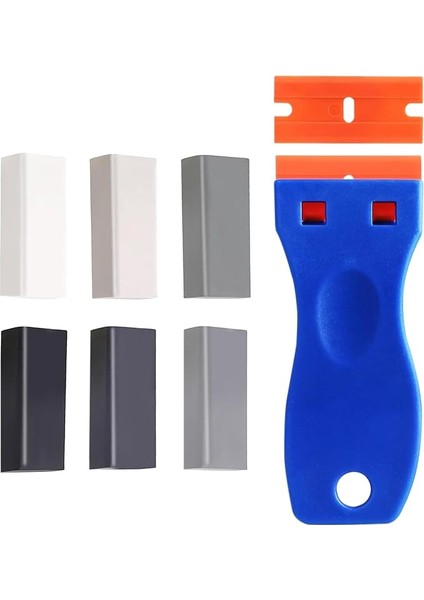 6 Adet Balmumu Onarım Seti: Mobilya Onarım Mumu, Spatula ve Kazıyıcılı, Sert Bal Mumu, Fayans, Laminat, Parke, Fayans, Meşe Ahşap Cilası, Çizikler, Hasarlar, Delik Onarımı, Onarım Için