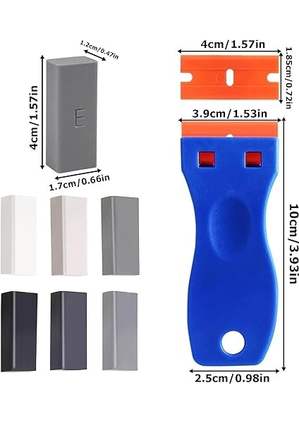 6 Adet Balmumu Onarım Seti: Mobilya Onarım Mumu, Spatula ve Kazıyıcılı, Sert Bal Mumu, Fayans, Laminat, Parke, Fayans, Meşe Ahşap Cilası, Çizikler, Hasarlar, Delik Onarımı, Onarım Için fiyatları