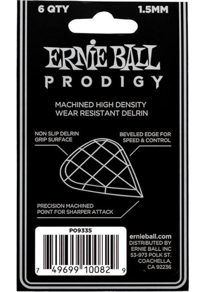 Ball 1.5mm Sharp Prodigy Seçtikleri 6'lı Paket Siyah modelleri