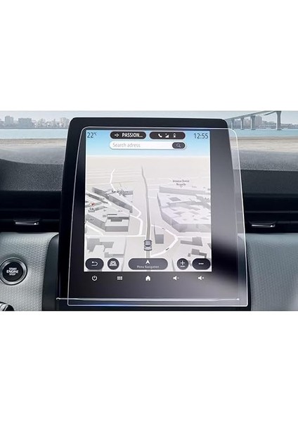 Renault Clio Ekran Koruyucu 9.3 Inç Multimedya Esprit Alpine modelleri