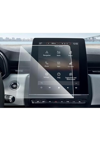 Renault Clio Ekran Koruyucu 9.3 Inç Multimedya Esprit Alpine indirimleri