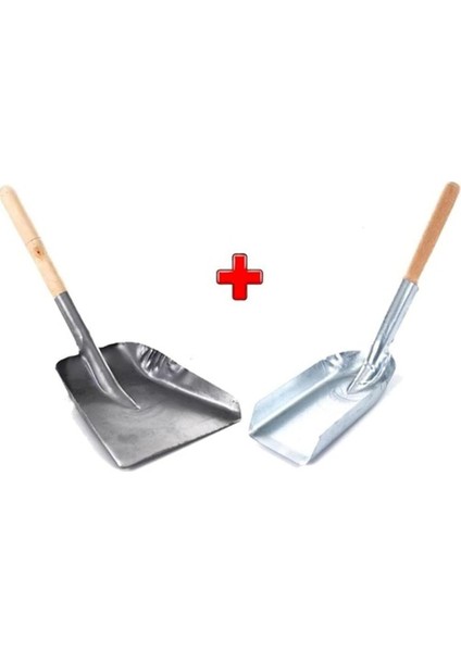 Ikili Kürek Set, Mangal Soba Şömine Kömür Köz Kürekleri, 2 Adet Kürek (Küçük+Büyük) fiyatları