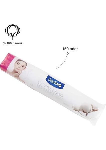 Fresh Makyaj Temizleme Pamuğu 150 Adet fiyatları