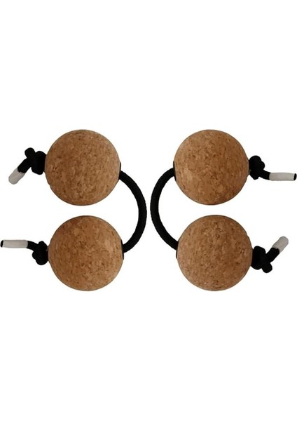 Shaker 2 Pairs Kashaka Shaker Asalato Topu Enstrüman Vurmalı Enstrüman Klasik Afrika Topları Müzik Için