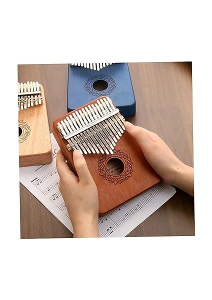 Kalimba Başparmak Piyano Yedek Parçaları 17 Tuş Takımı Kalimba Için Aletleri modelleri