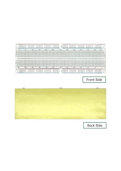 4 Adet Breadboard Kiti, Lehimsiz Breadboard Kiti, 830 Noktalı Mini Breadboard, 830 Tie-Points Geçmeli Platin, Lehimsiz Breadboard 830 Points Prototip Kalkanı, Elektronik Testi, Kendin Yap modelleri