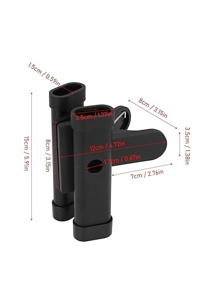 Baget Tutucu, Açısı Ayarlanabilir Baget Konteyneri, 2 Çift Çubuk Veya Fırça Için Davul Çubuğu Baget Rafı Üzerinde Klips modelleri