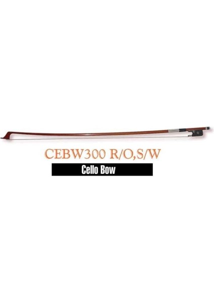 Cello Yay, Scale (4/4), Brezilya Ağacı, Gümüş Bala Cello Yayı, Sekizgen, Gümüş Bala