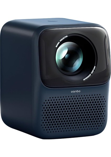 T2 Max Projeksiyon Cihazı Android, 450 Ansı Lümen, Otomatik Odaklama, Otomatik Köşe Düzeltme, Bluetooth Hoparlör Özellikli, Ekran Yansıtma, Gece Mavisi