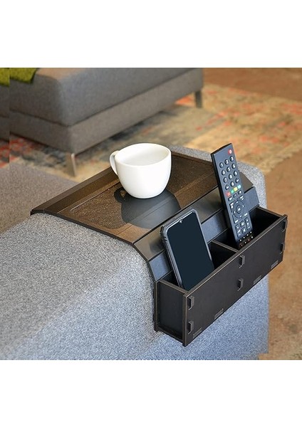 Ex Ahşap Katlanır Portatif Koltuk Başı Kumandalık Hazneli Yan Sehpa modelleri