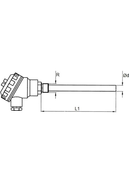 Kafalı Tip PT100 8X700MM fiyatları