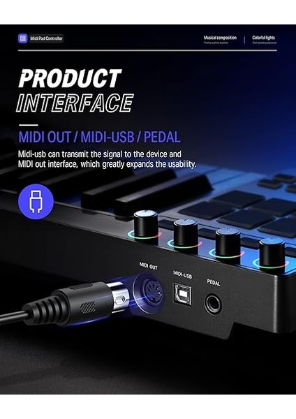 Starrykey 25 Midi Klavye fırsatları