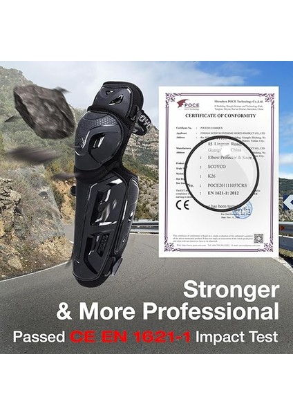 Motosiklet Diz Shin Guard Pedleri Erkekler Için Kaymaz 2 In 1 Koruyucu Ayarlanabilir Motokros Diz Koruma Zırh Yarış Koruyucu Donanım fiyatları