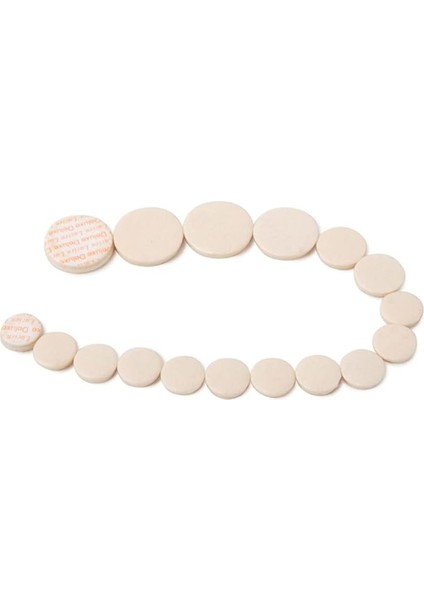 3 Set Müzik Nefesli Çalgılar Tuş Takımı Klarnet Tuş Matı Suni Deri Yedek Ped Soprano Klarnet Aksesuarı 17 Adet*3 fiyatları