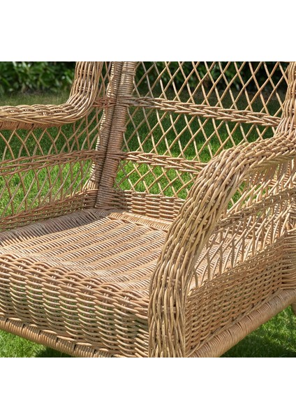 Rısholmen Tekli Bahçe Koltuğu Kahverengi Mindersiz modelleri